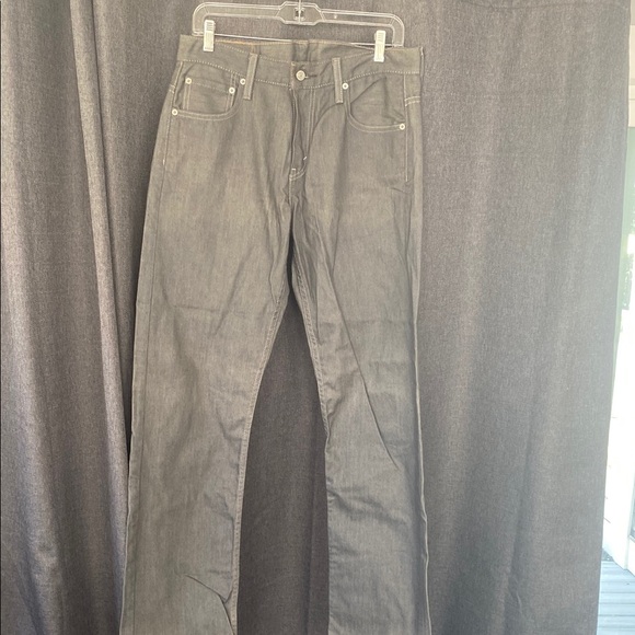 Levi's Other - Levi's 569 Gray Straight Jeans Medium Weight
